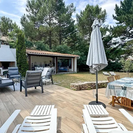 ヴィラ Grande Pour 10 Personnes Avec Jardin, Proche Plage, Wifi, Club House, Tennis, Golf, A La Palmyre - Fr-1-705-81