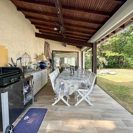 ヴィラ Grande Pour 10 Personnes Avec Jardin, Proche Plage, Wifi, Club House, Tennis, Golf, A La Palmyre - Fr-1-705-81
